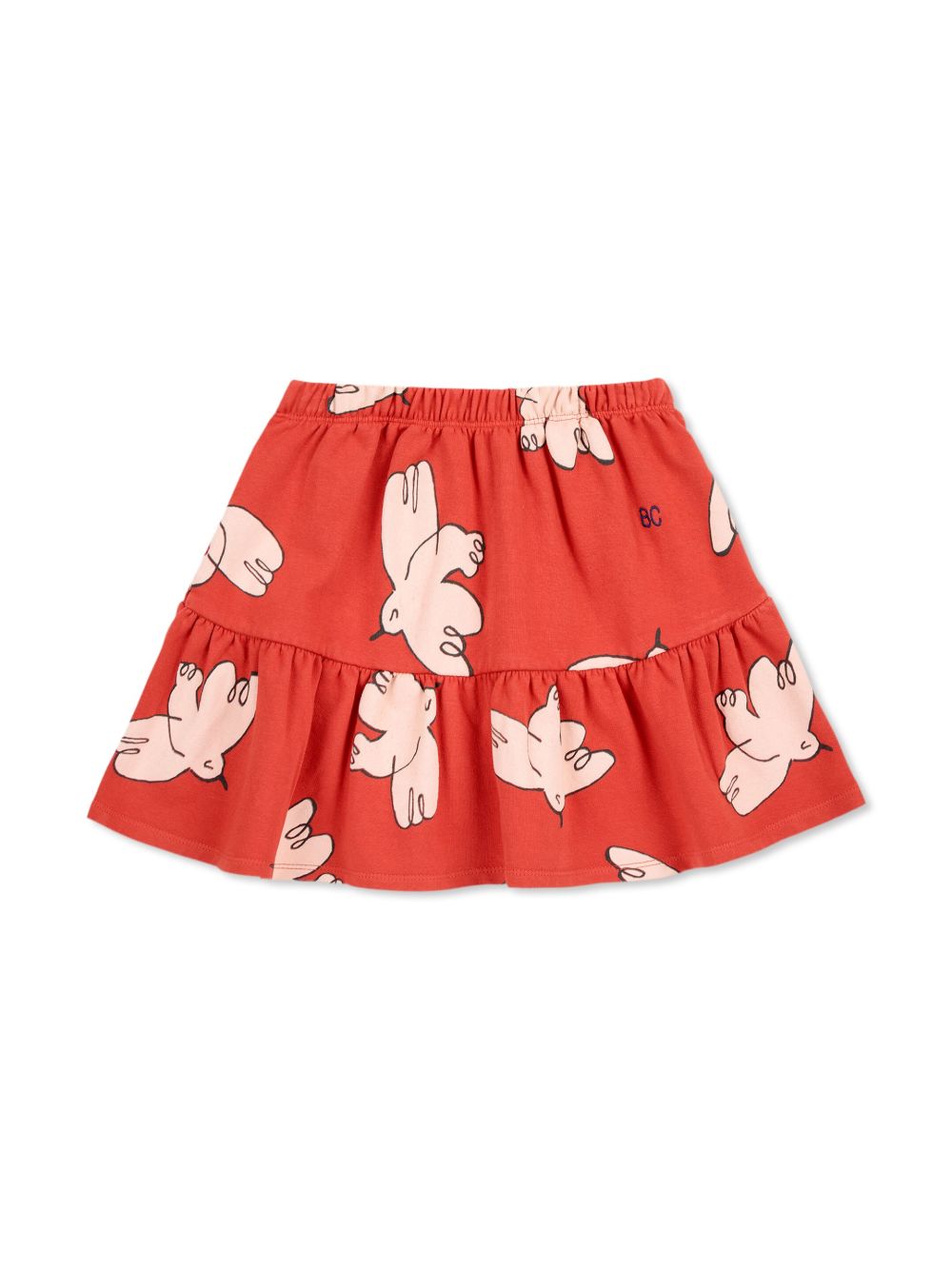 Bobo Choses Freedom Bird 半身裙 - 红色
