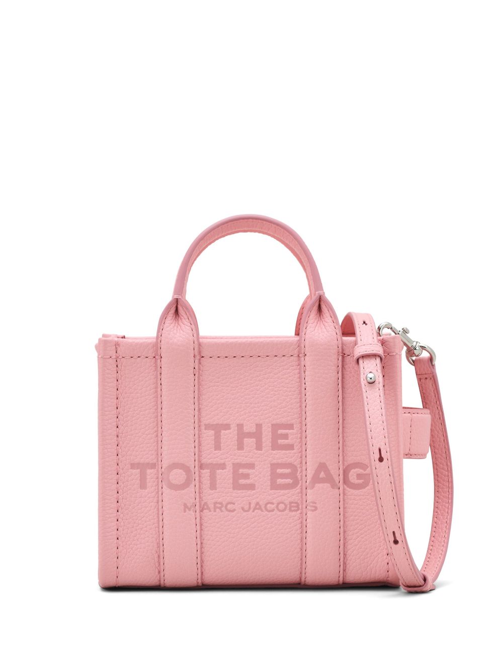 Marc Jacobs The Leather Crossbody Tote 手提包 - 粉色