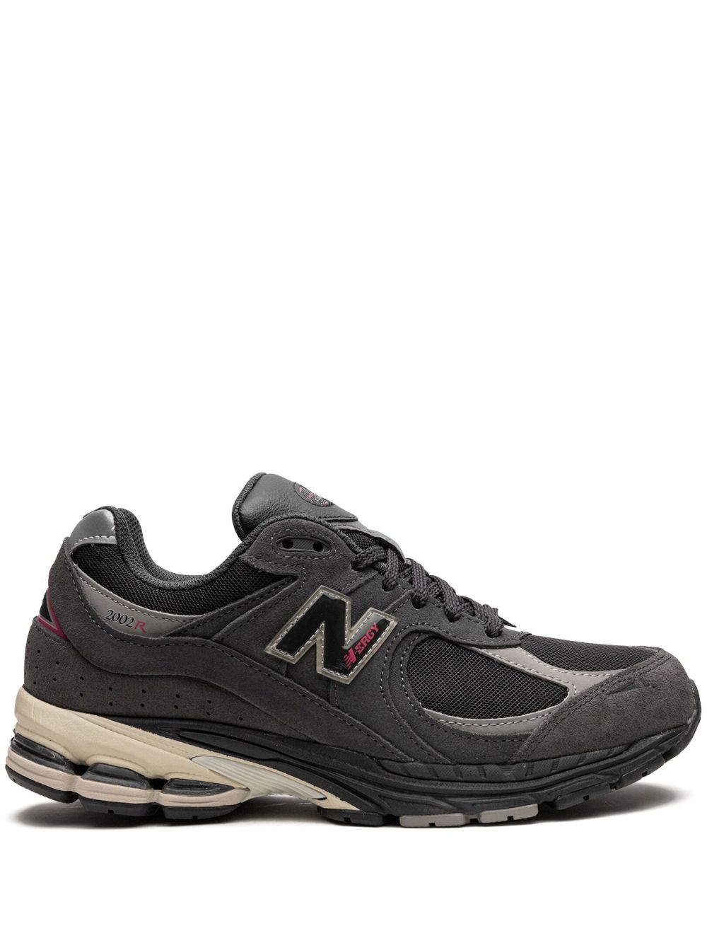 New Balance 2002R Grey/Black 运动鞋 - 黑色