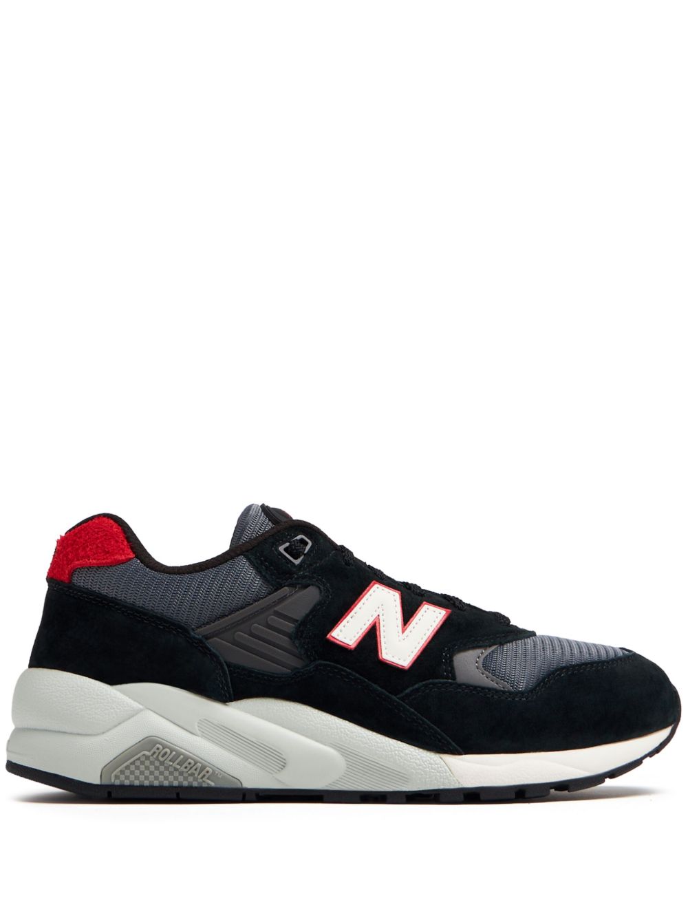 New Balance 580 系列拼色运动鞋 - 黑色