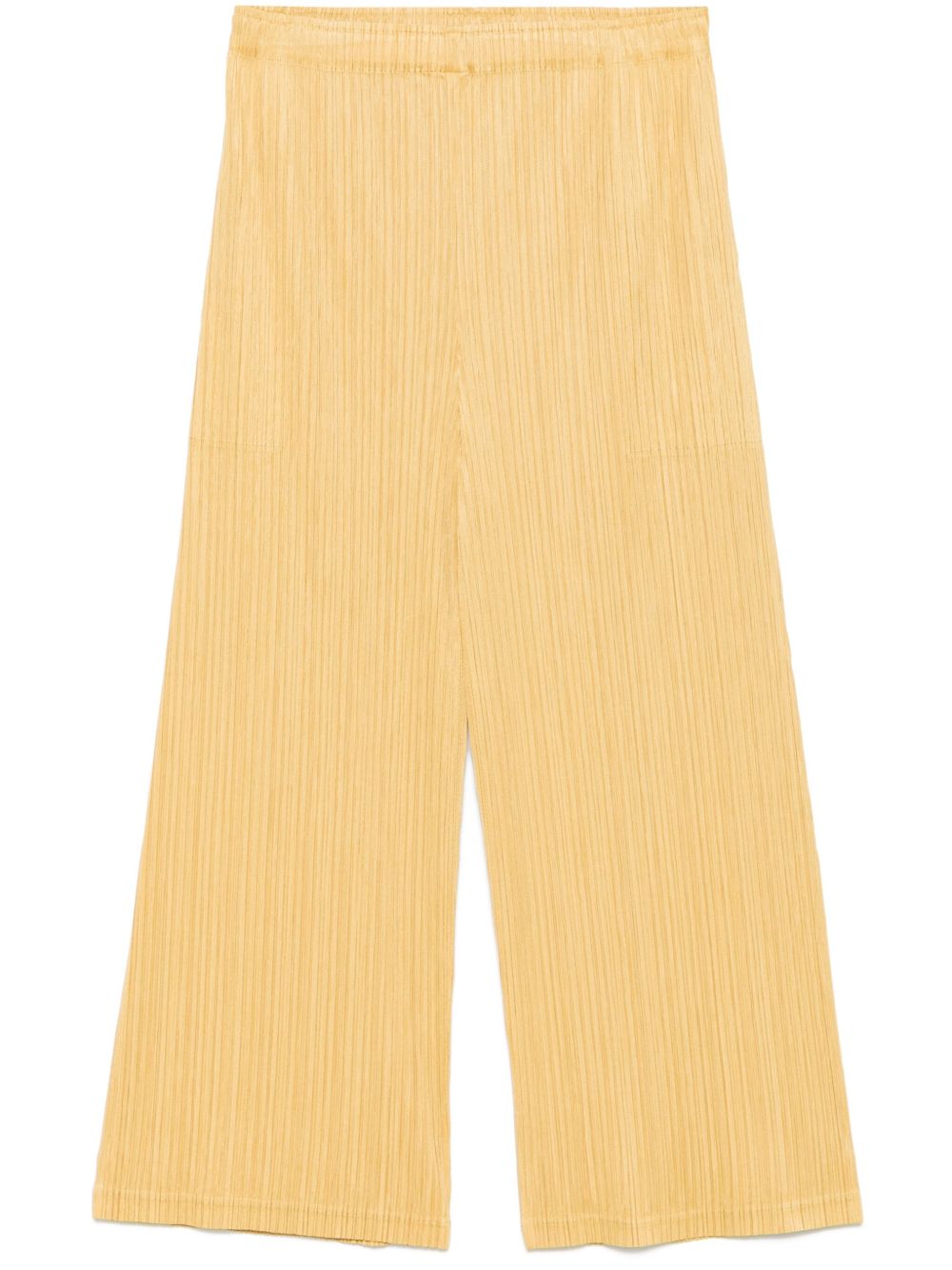 Pleats Please Issey Miyake Thicker Bottoms 1 长裤 - 黄色