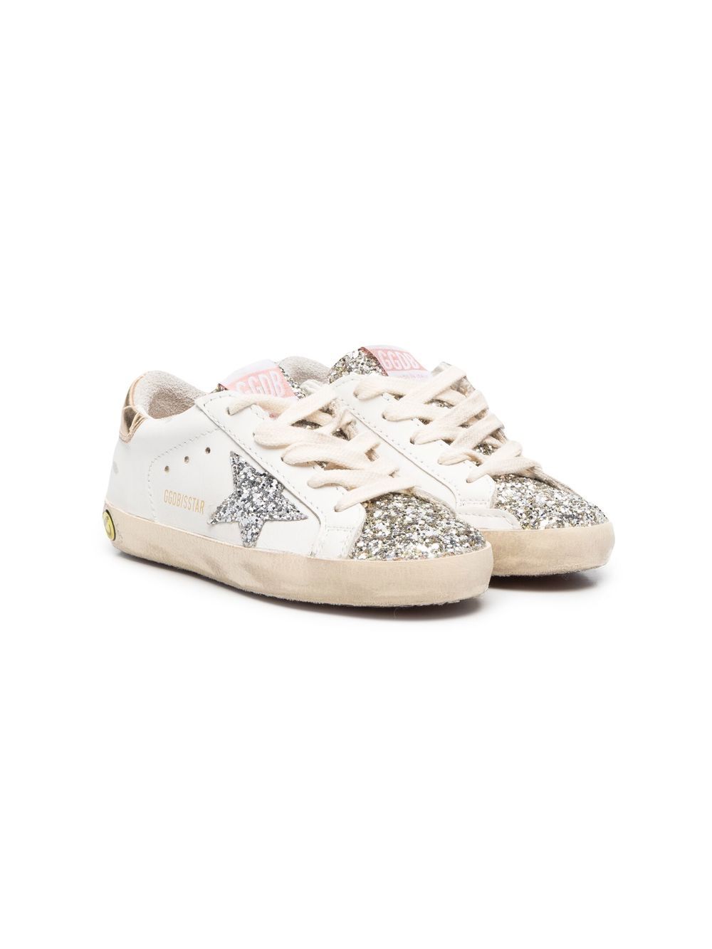 Golden Goose Kids Superstar 低帮运动鞋 - 白色