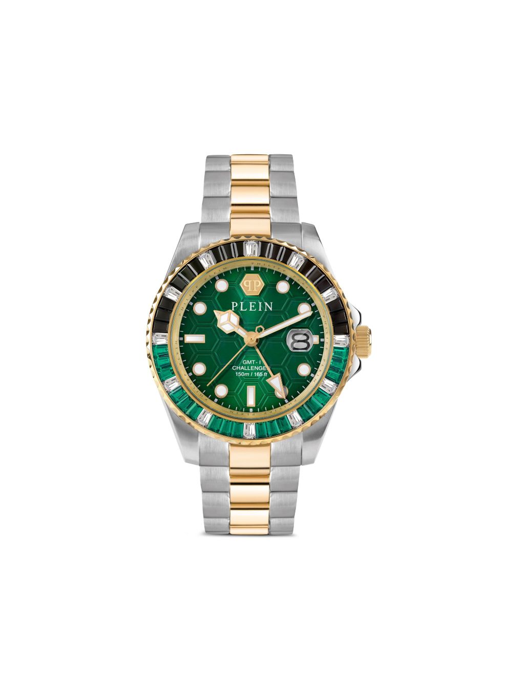 Philipp Plein GMT-I Challenger 44毫米腕表 - 绿色