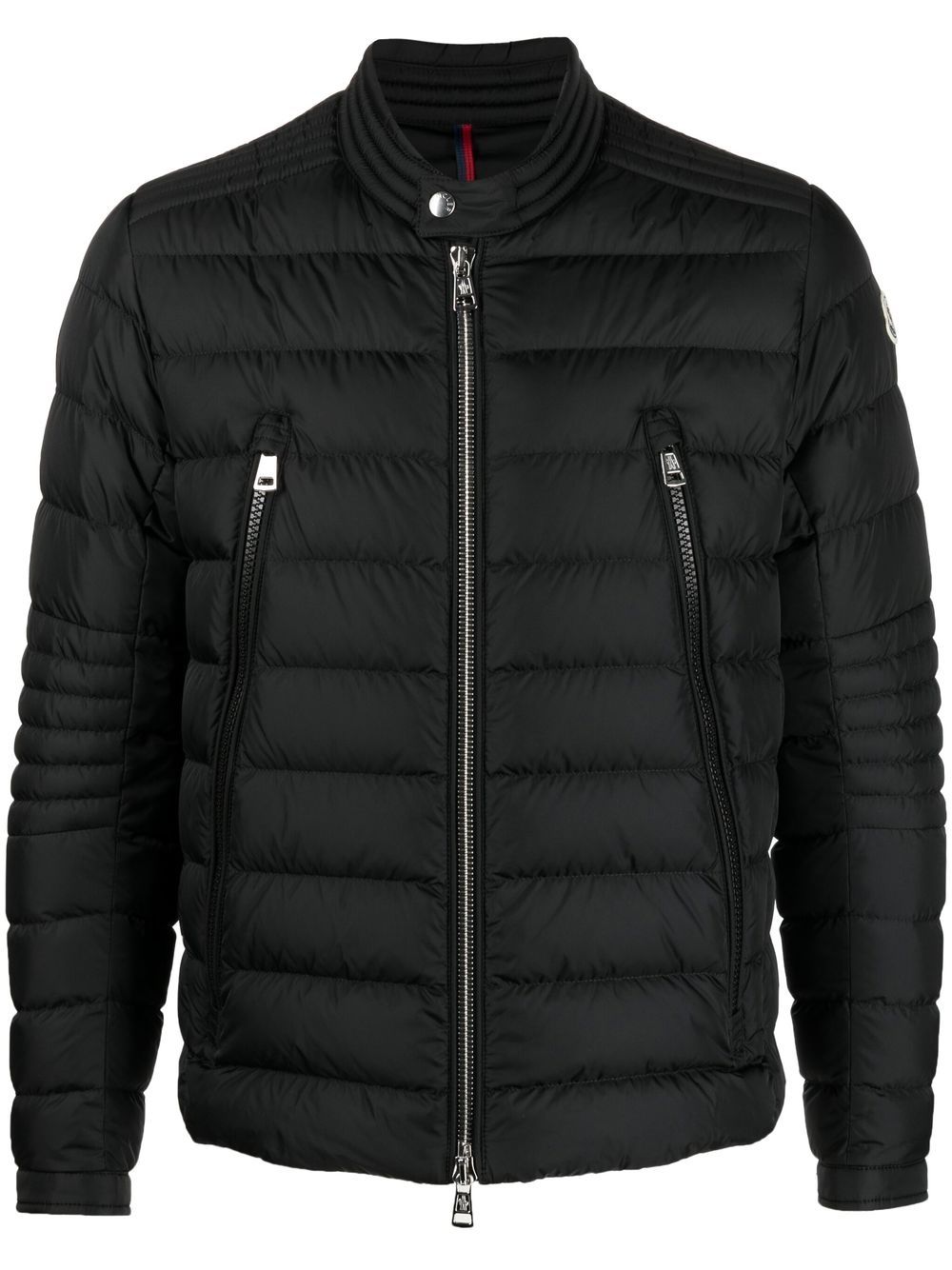Moncler Amiot 羽绒绗缝夹克 - 黑色