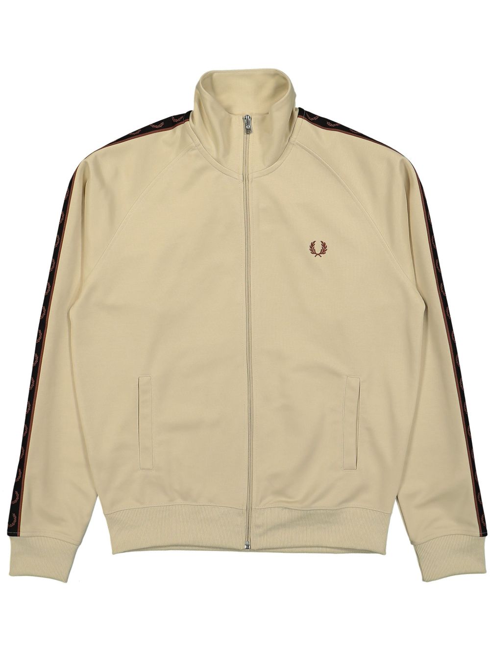 Fred Perry 对比饰带运动夹克 - 中性色