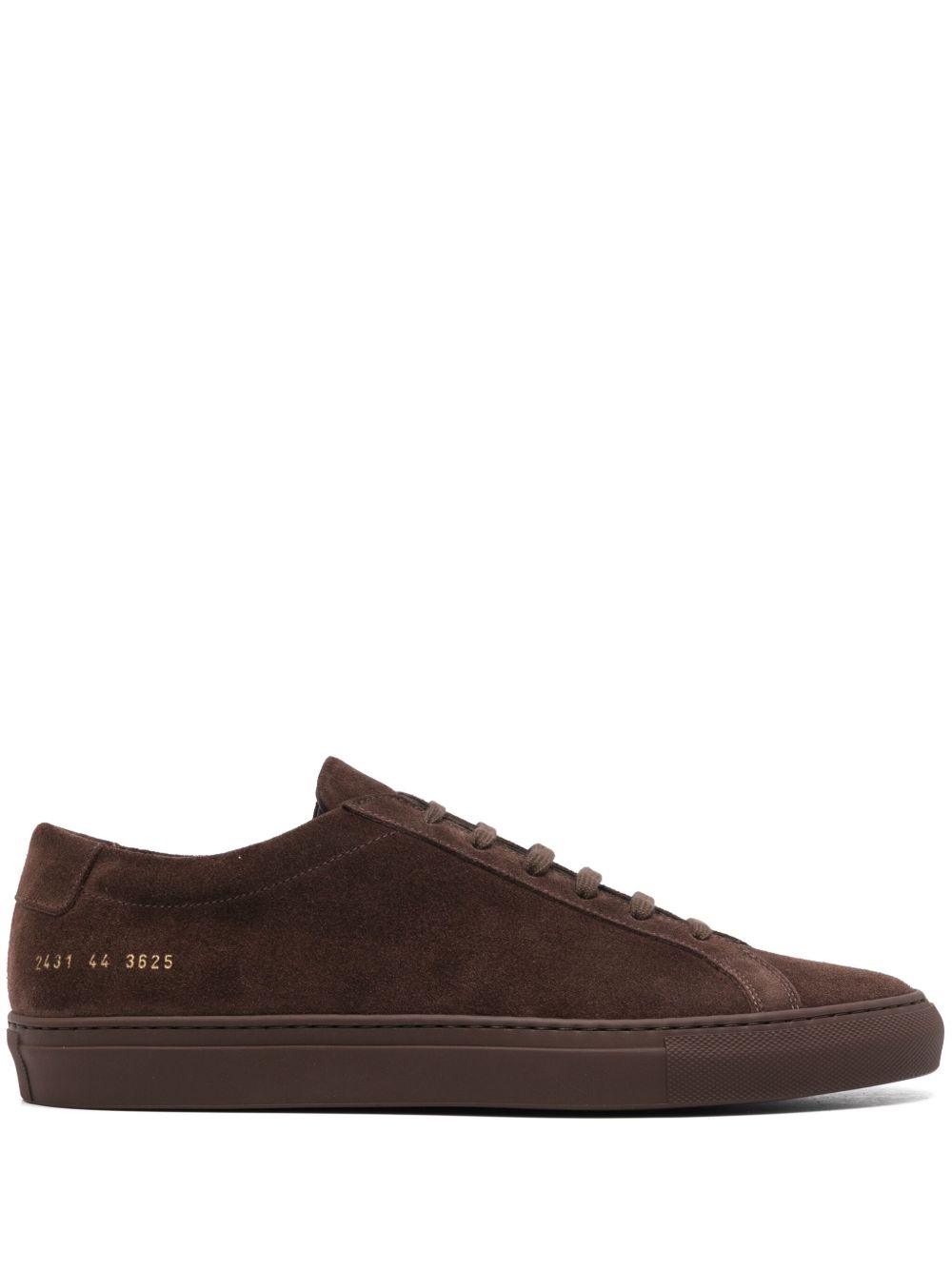 Common Projects 绒面皮运动鞋 - 褐色