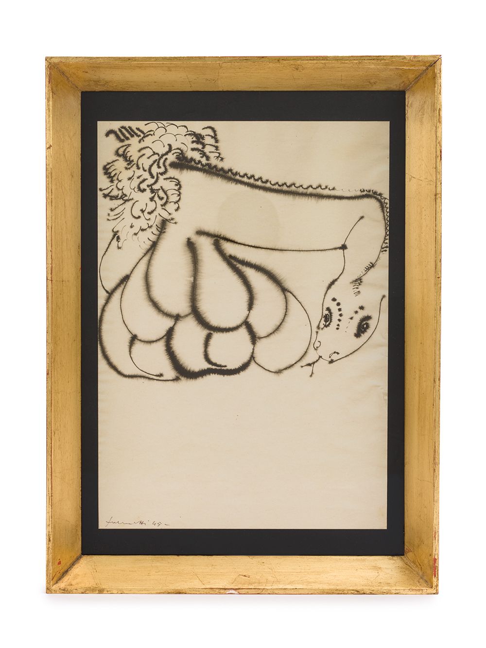 Fornasetti Erotic painting - 彩色