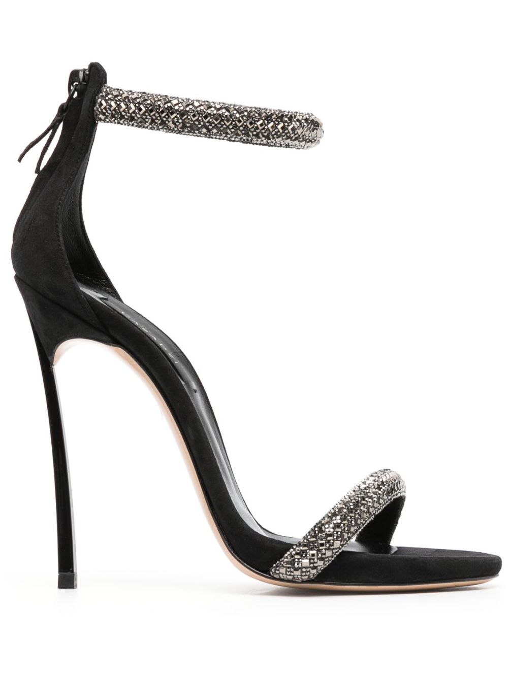 Casadei Blade Stratosphere 高跟凉鞋 - 黑色