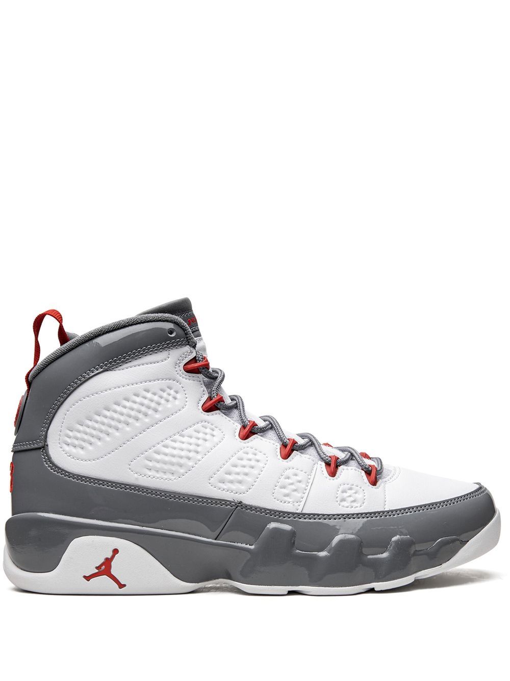 Jordan Air Jordan 9 Fire Red 高帮运动鞋 - 白色