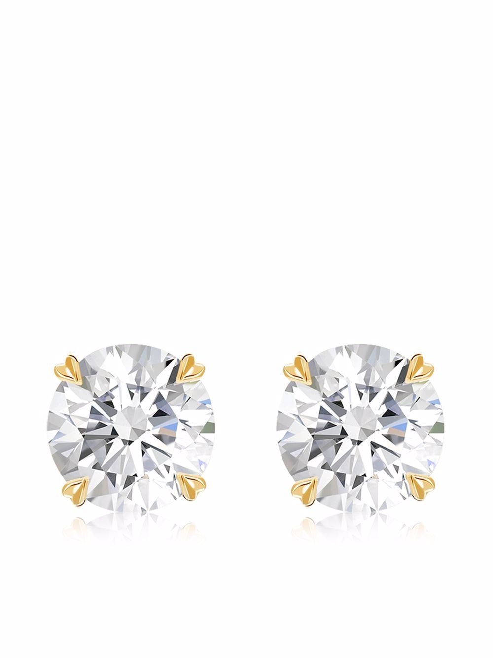 Pragnell 18K黄金 Windsor 1.80克拉钻石耳钉 - 金色