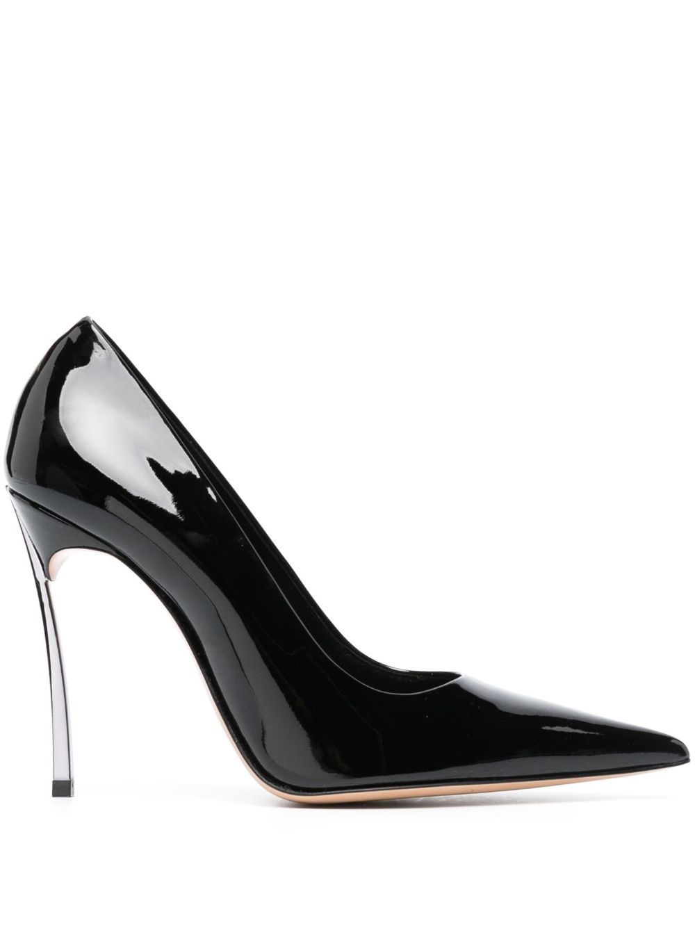 Casadei Superblade 尖头高跟鞋 - 黑色