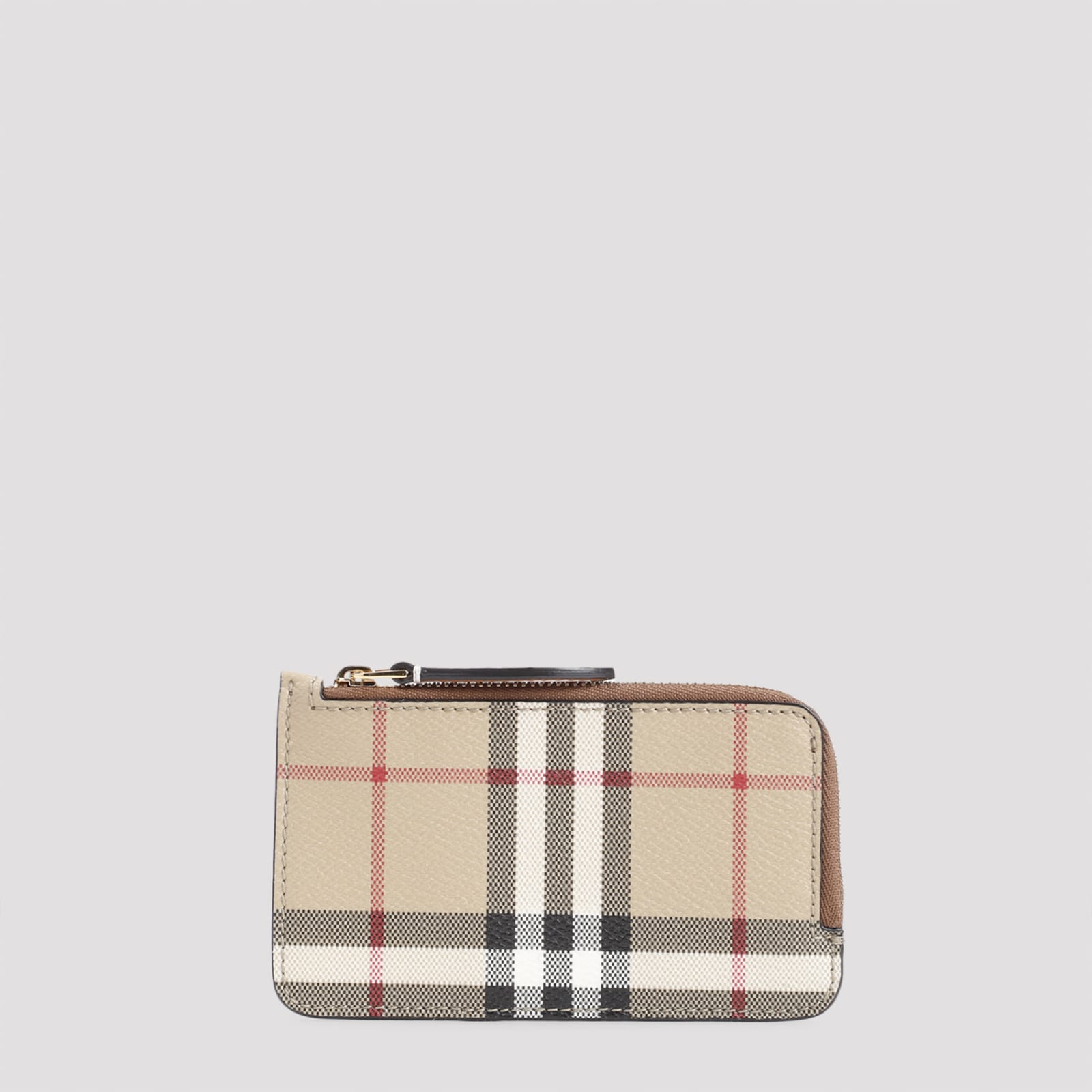 Burberry格纹钱包