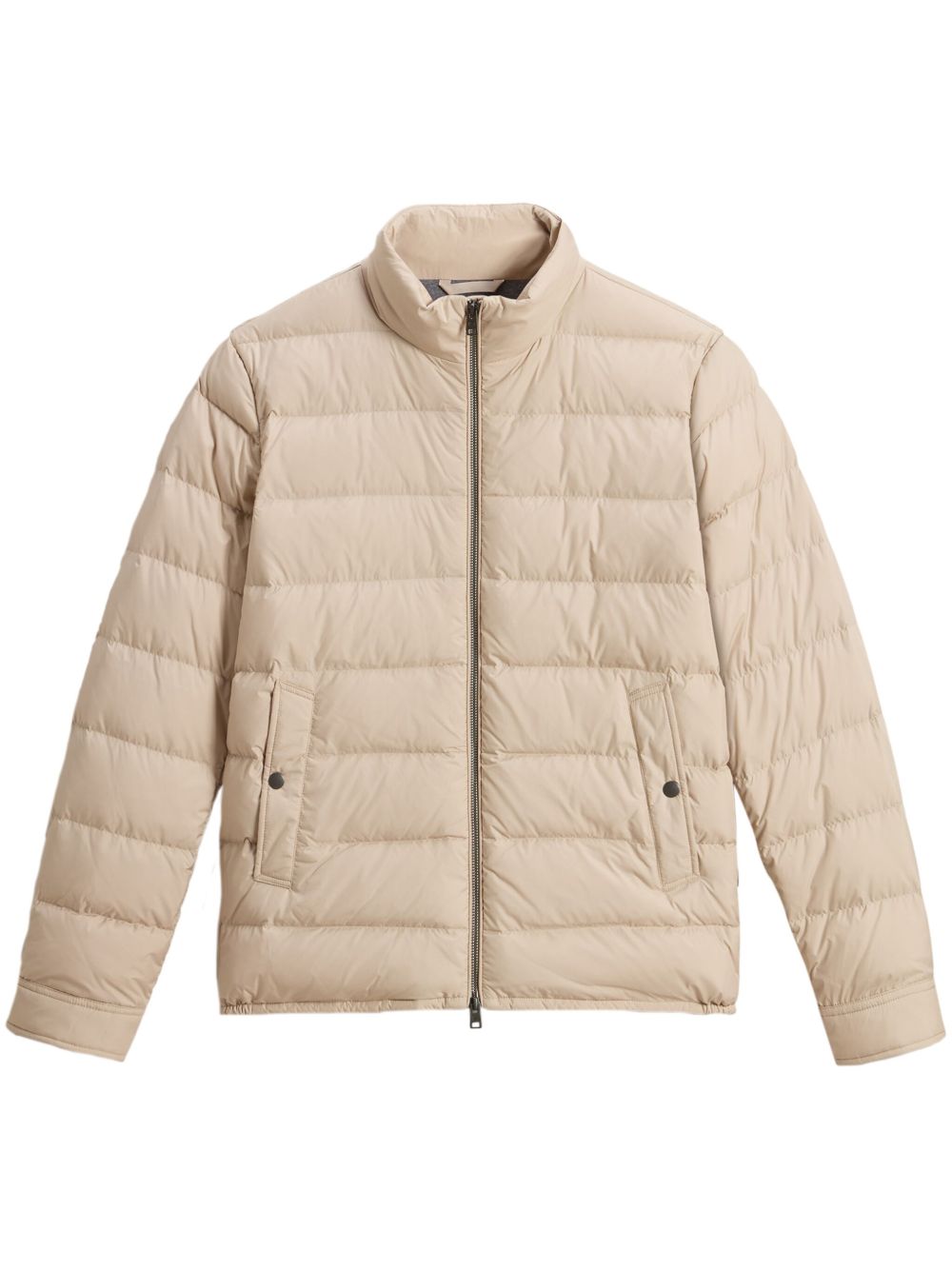 Woolrich 拉链绗缝夹克 - 中性色