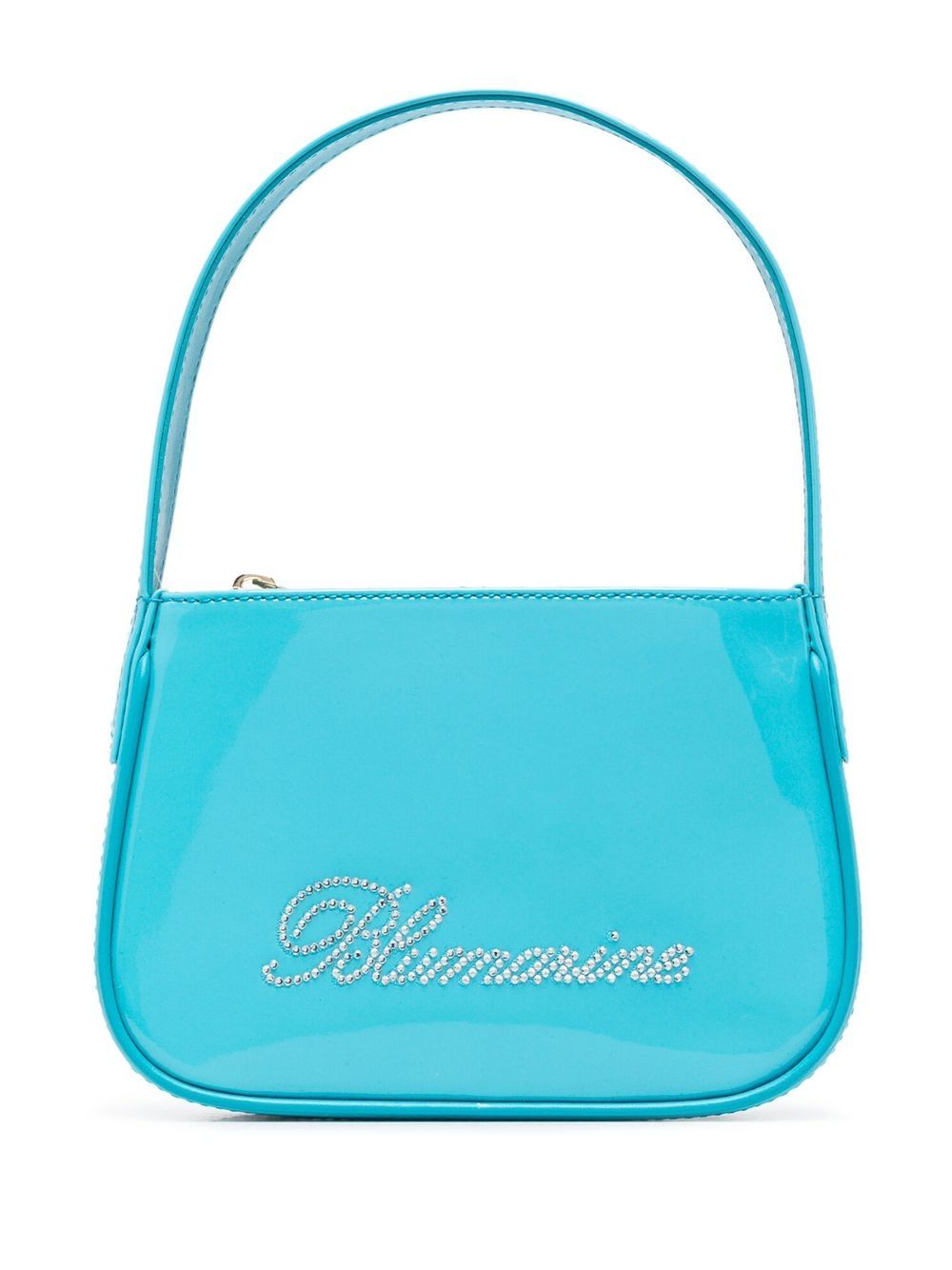 Blumarine 水钻缀饰迷你包 - 蓝色
