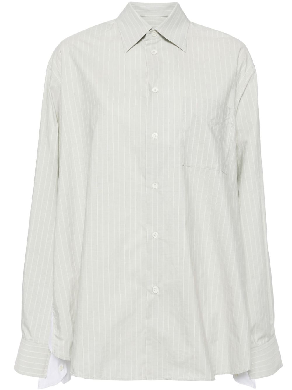 MM6 Maison Margiela 长袖衬衫 - 灰色