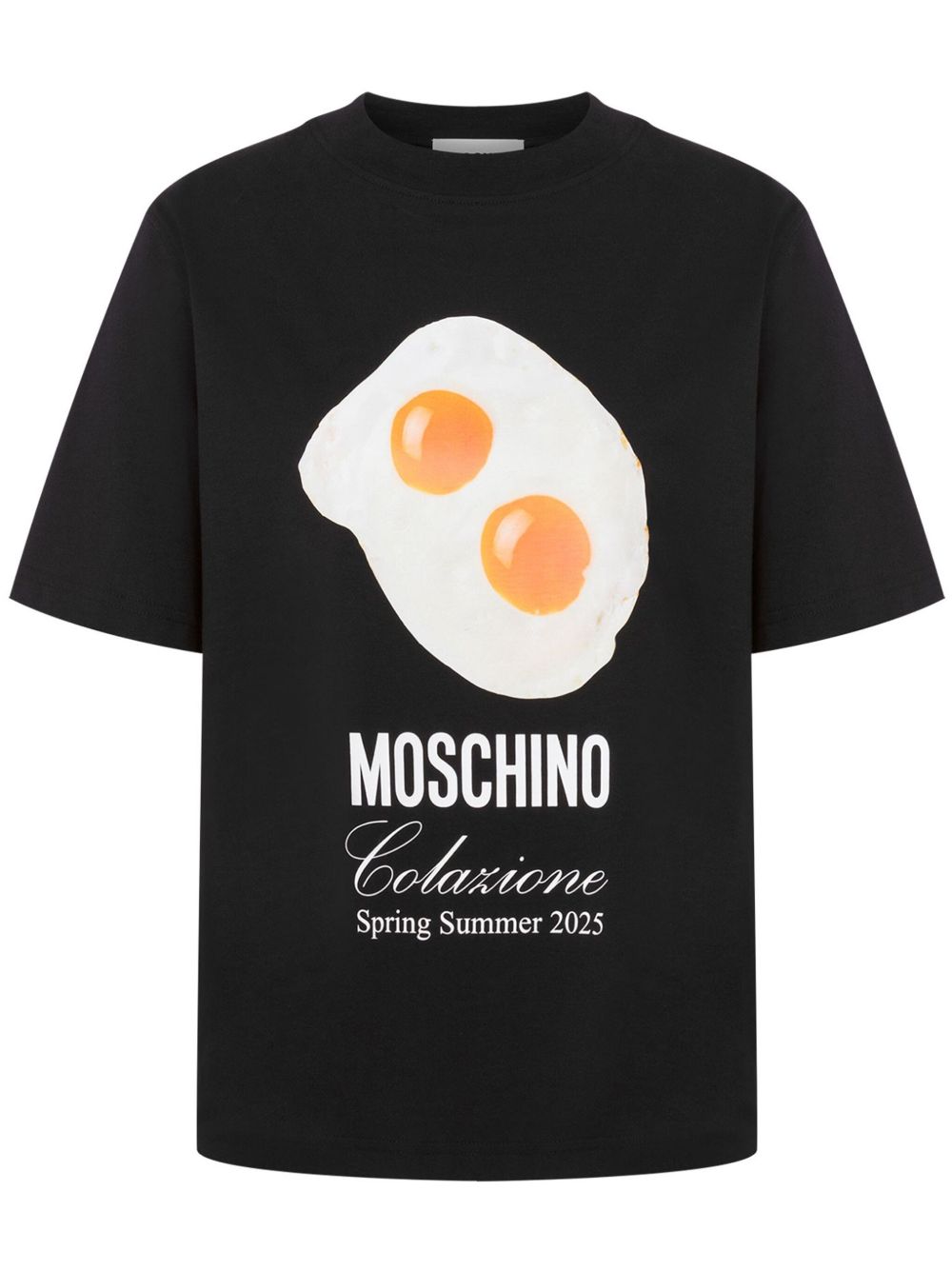Moschino 图案印花T恤 - 黑色