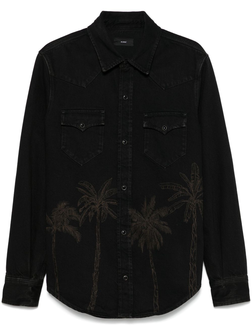 Alanui Jungle Toile De Jouy 衬衫 - 黑色