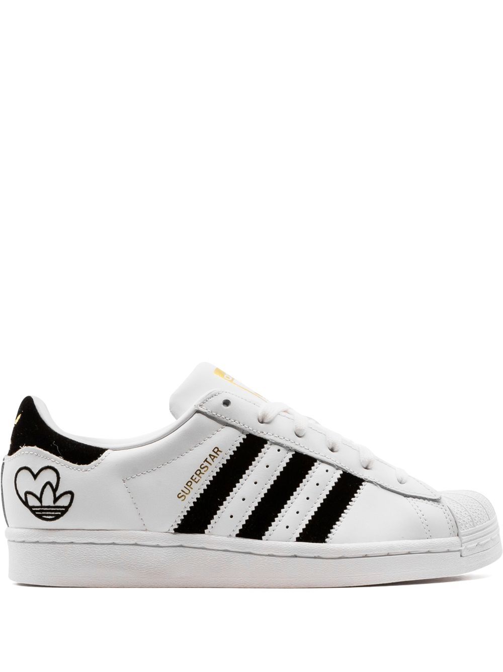 adidas Superstar 低帮板鞋 - 白色