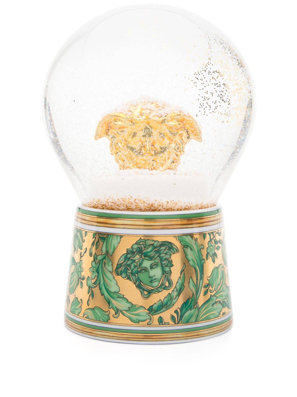 Versace Medusa Garland Green 陶瓷装饰雪球 - 绿色
