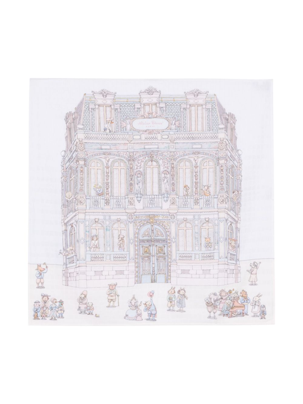 Atelier Choux Monceau Mansion 床单 - 中性色
