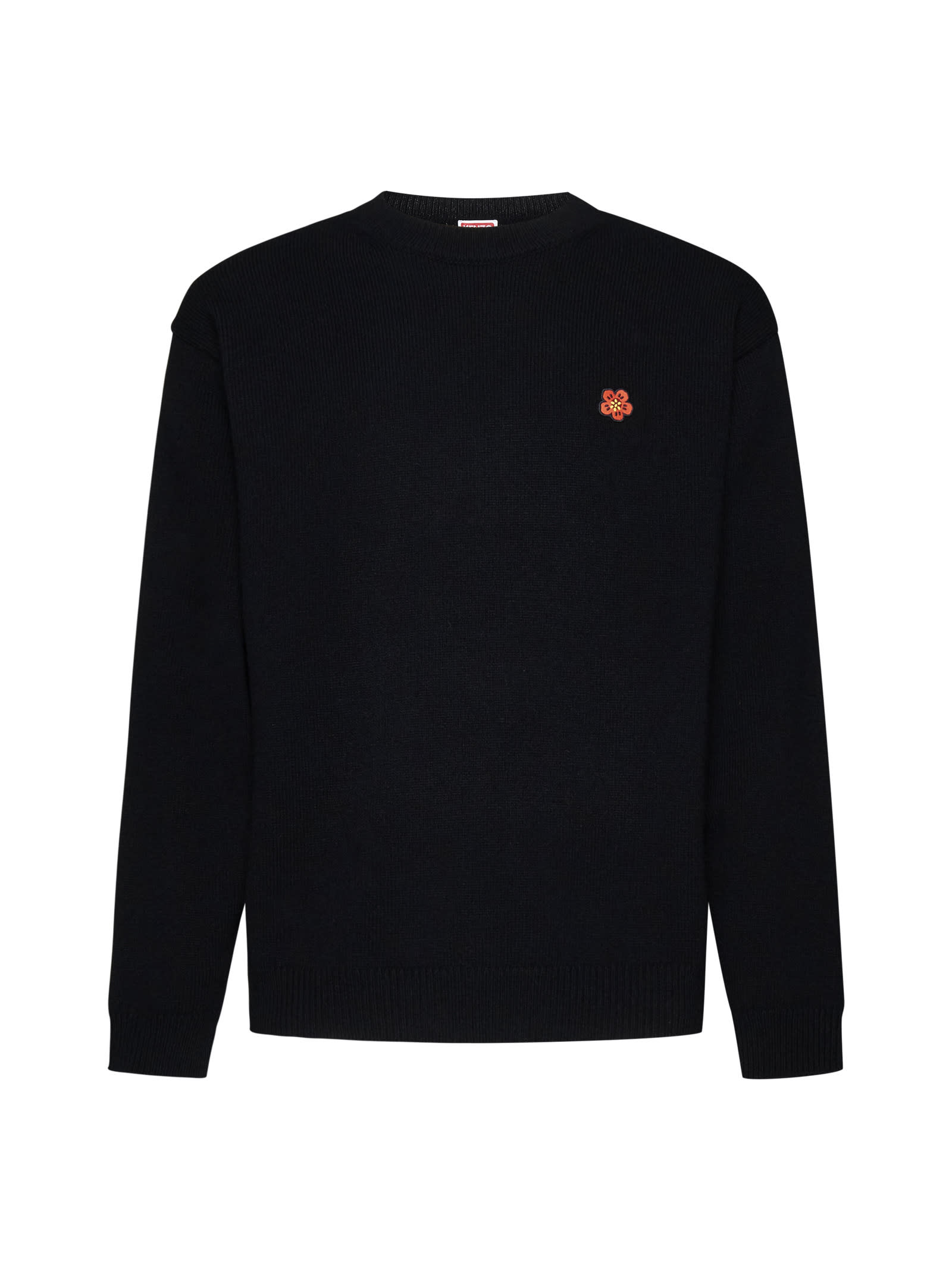 KENZO Boke花卉图案毛衣