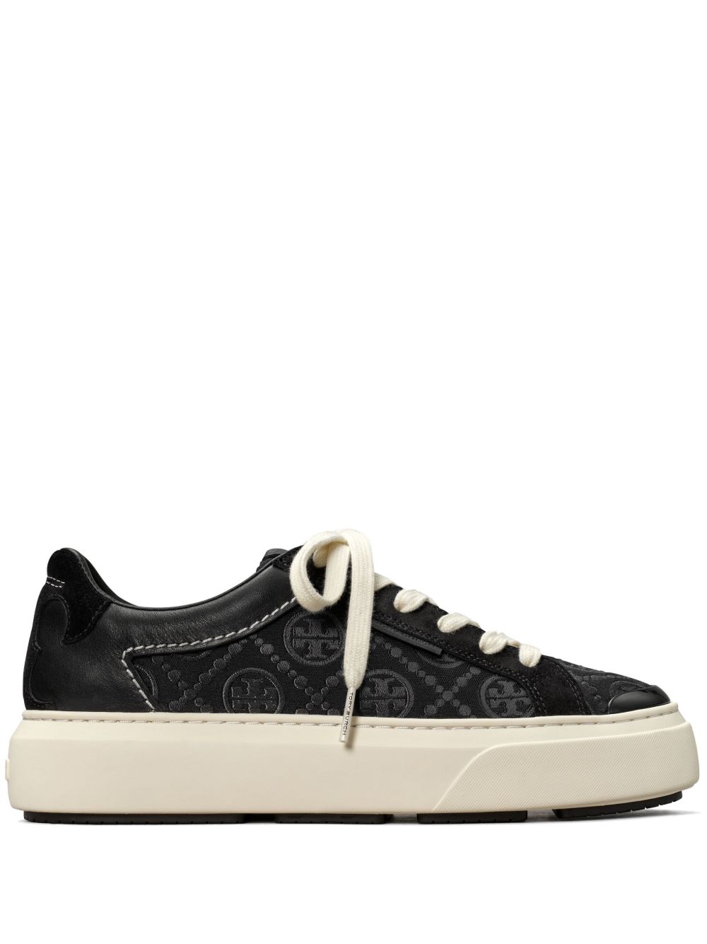 Tory Burch T Monogram Ladybug 运动鞋 - 黑色