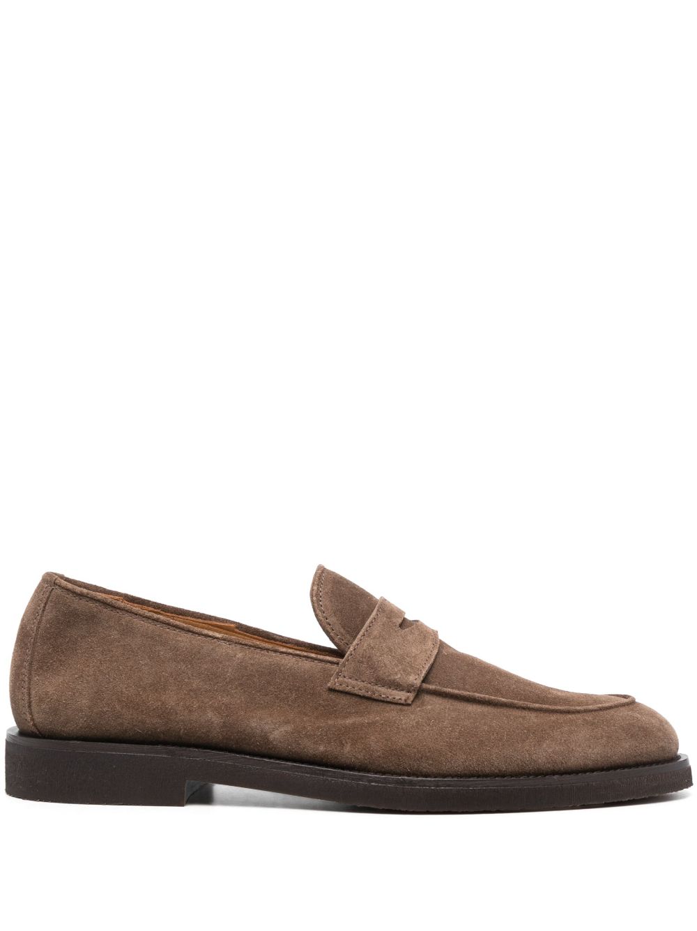 Officine Creative Opera Flexi 101 绒面皮乐福鞋 - 褐色