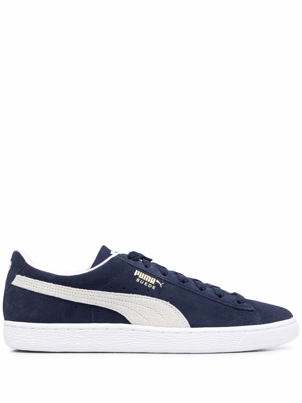 PUMA Classic 绒面皮板鞋 - 蓝色