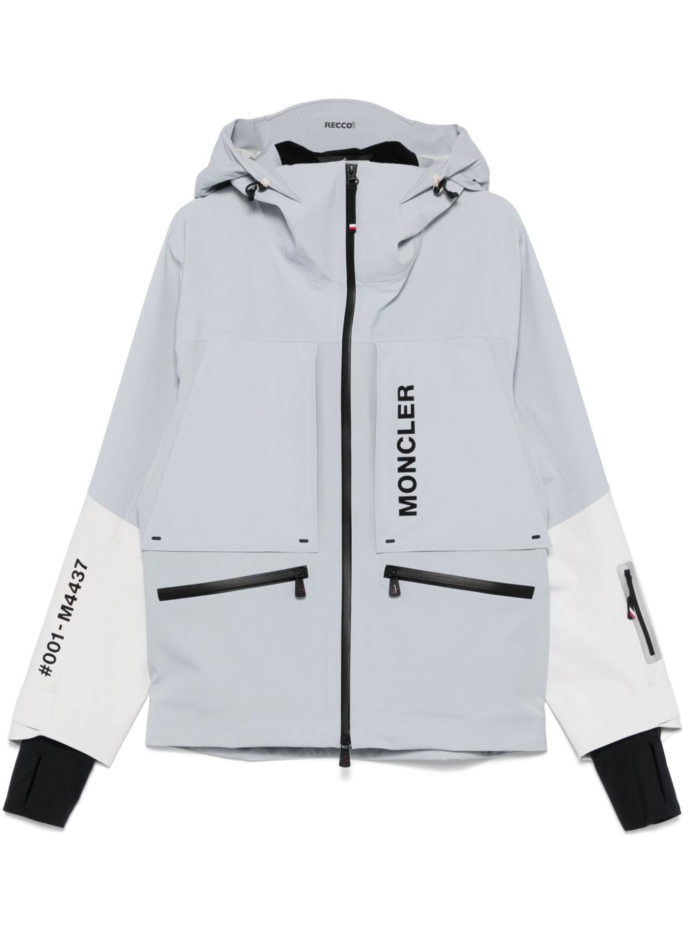 Moncler Grenoble Fussen 滑雪夹克 - 蓝色