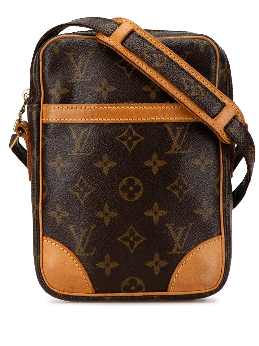 Louis Vuitton Pre-Owned Monogram Danube 斜挎包（2003年典藏款） - 褐色