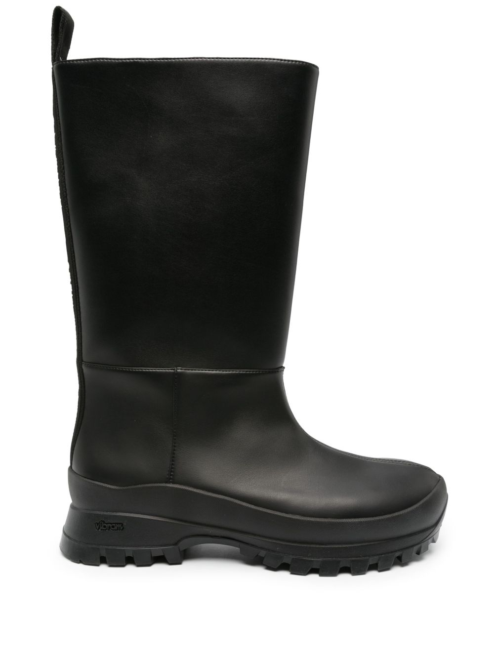 Stella McCartney Trace Tubo 及膝靴 - 黑色