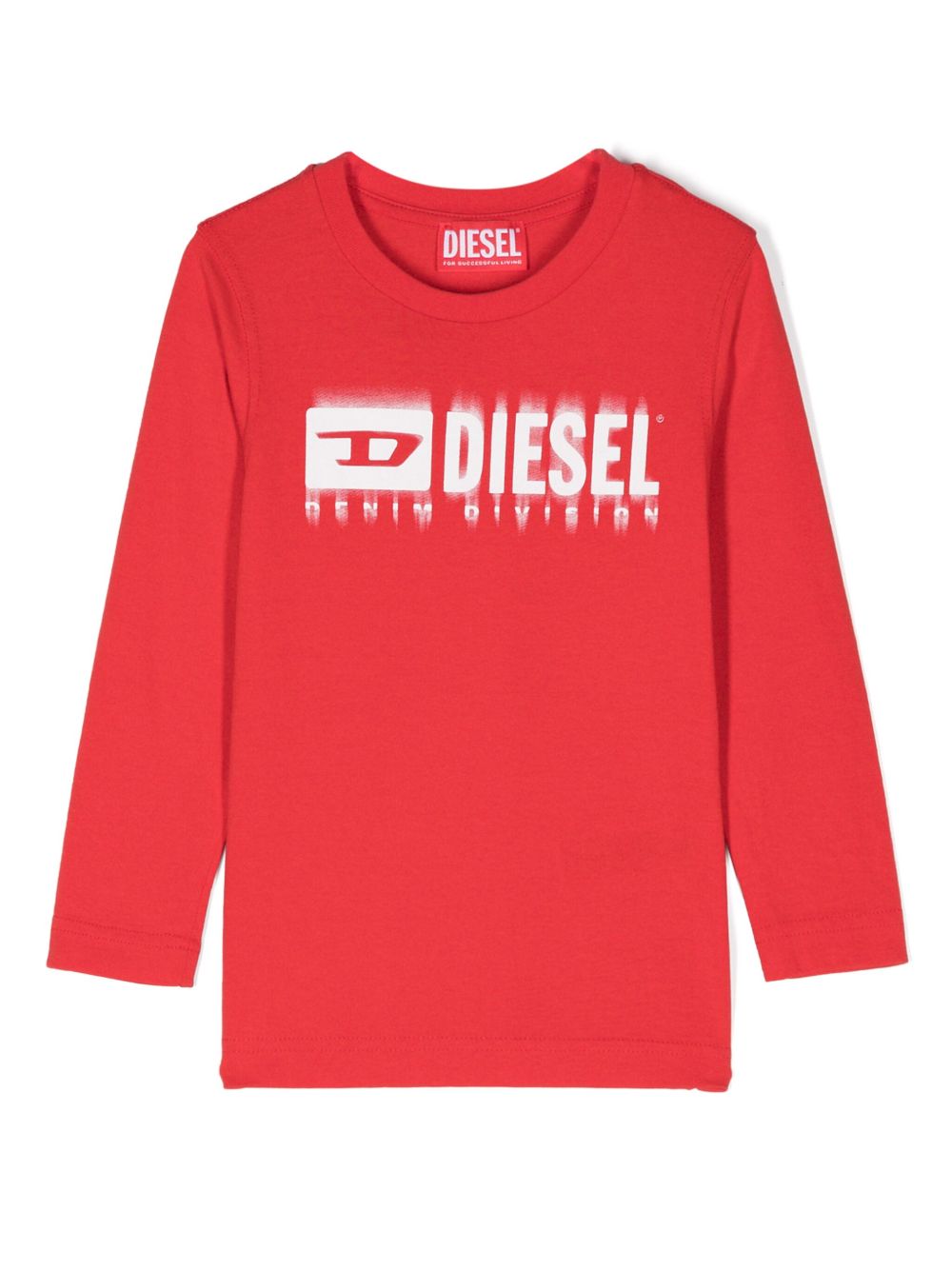 Diesel Kids Tdiegorl6ls T恤 - 红色
