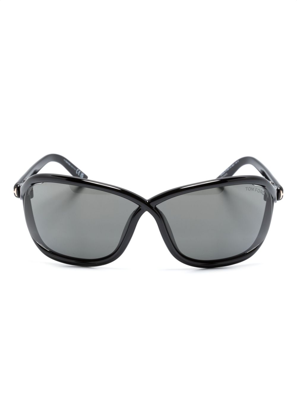TOM FORD Eyewear Bettina 蝴蝶形镜框太阳眼镜 - 黑色