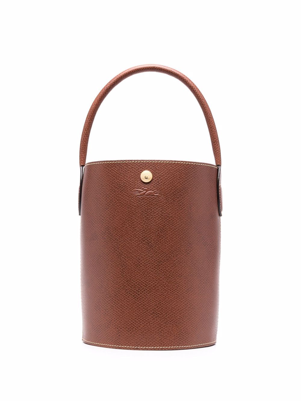 Longchamp Épure 水桶包 - 褐色