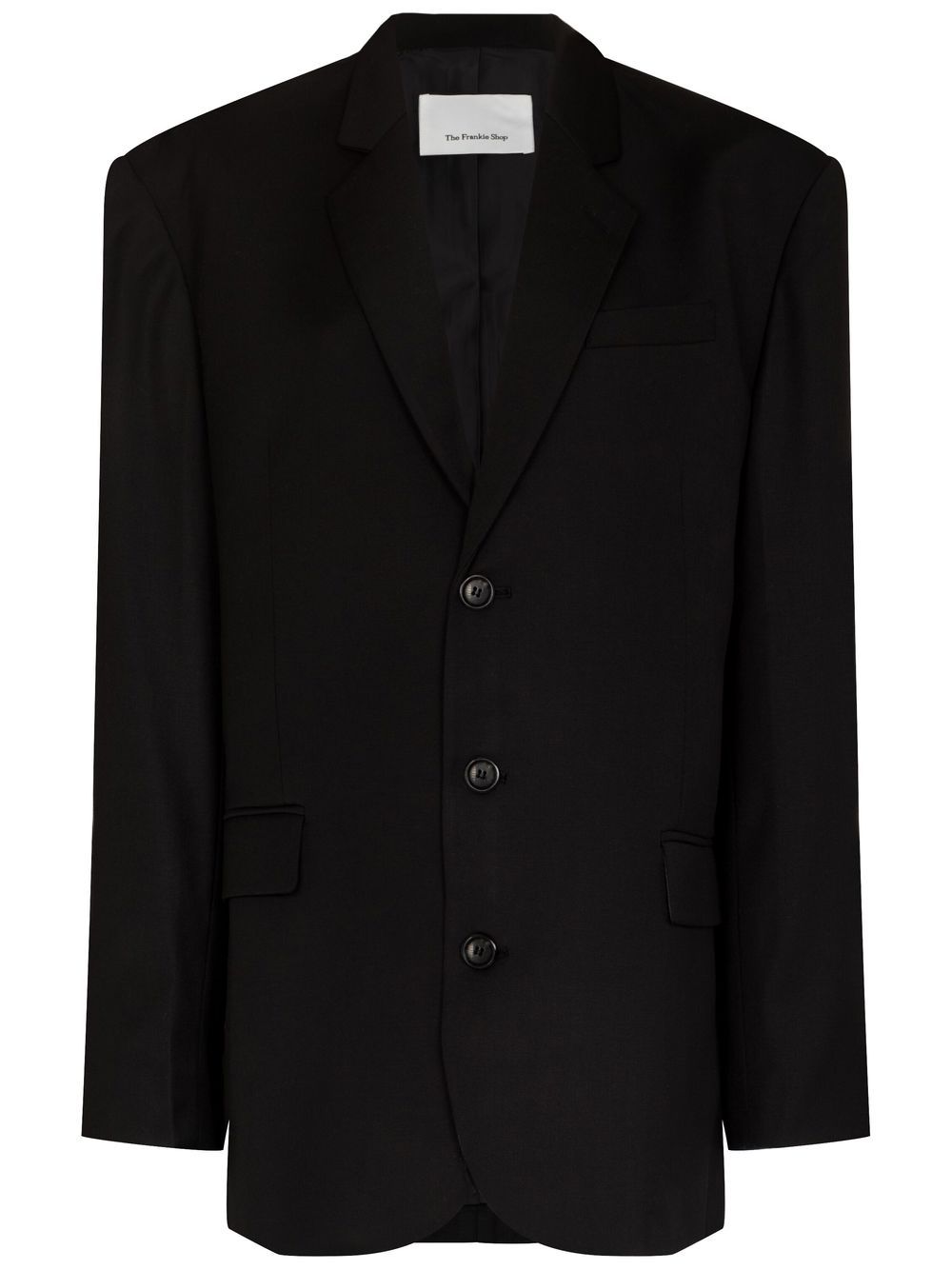 The Frankie Shop Gelso Oversized 西装夹克 - 黑色