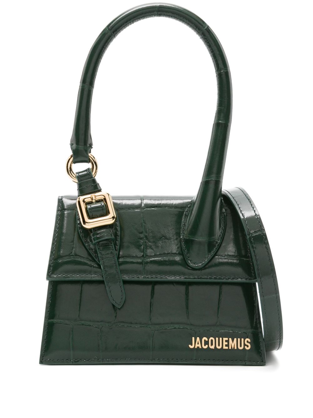 Jacquemus Le Chiquito Moyen Boucle 手提包 - 绿色