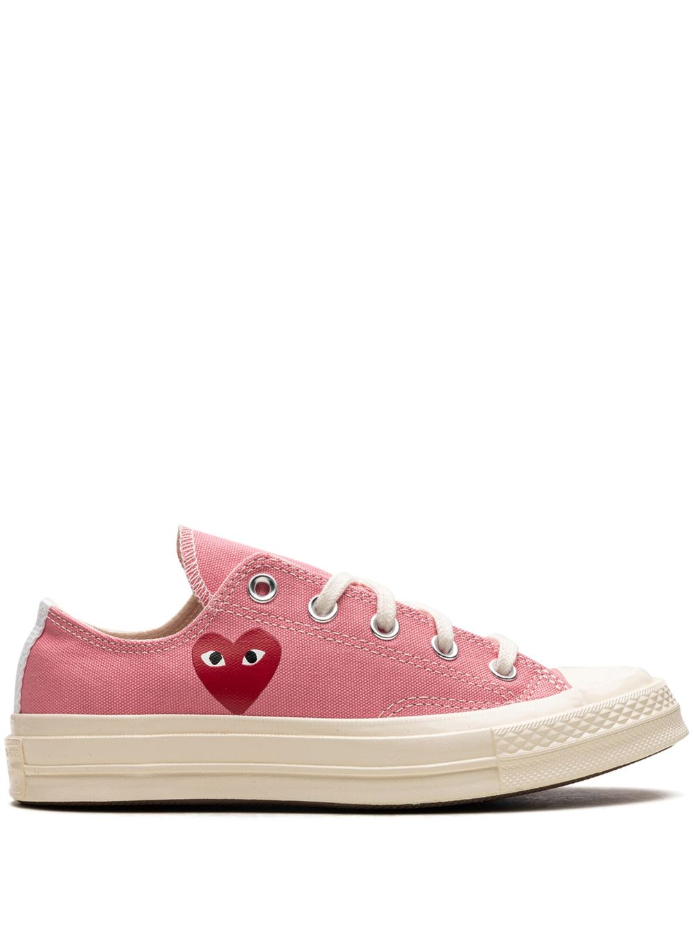 Converse x Comme Des Garçons Play Chuck 70 Low 板鞋 - 粉色