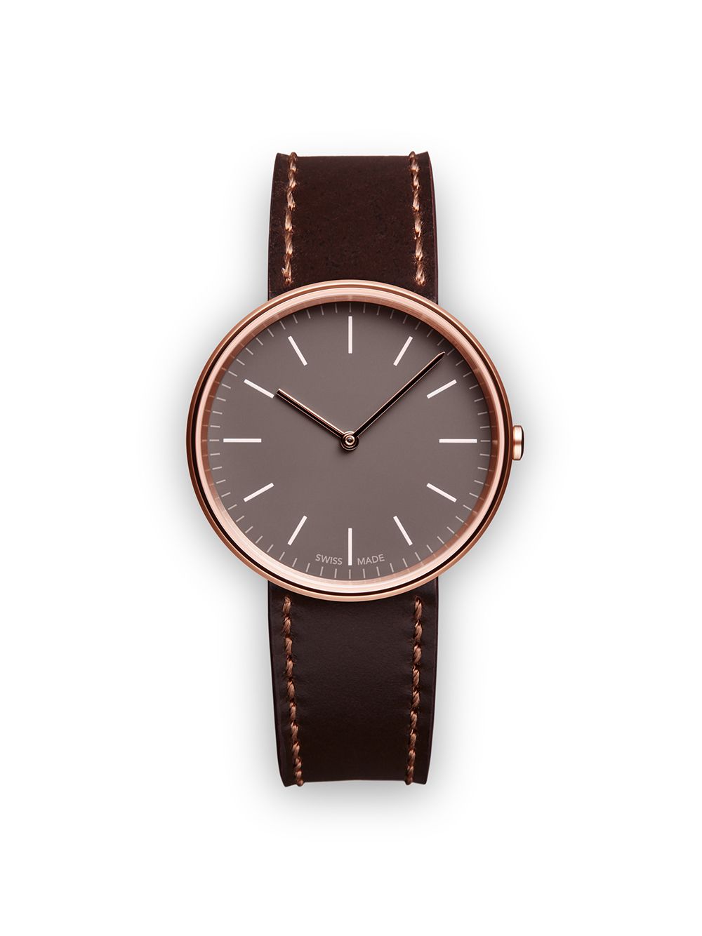 Uniform Wares M35 two-hand watch - 褐色