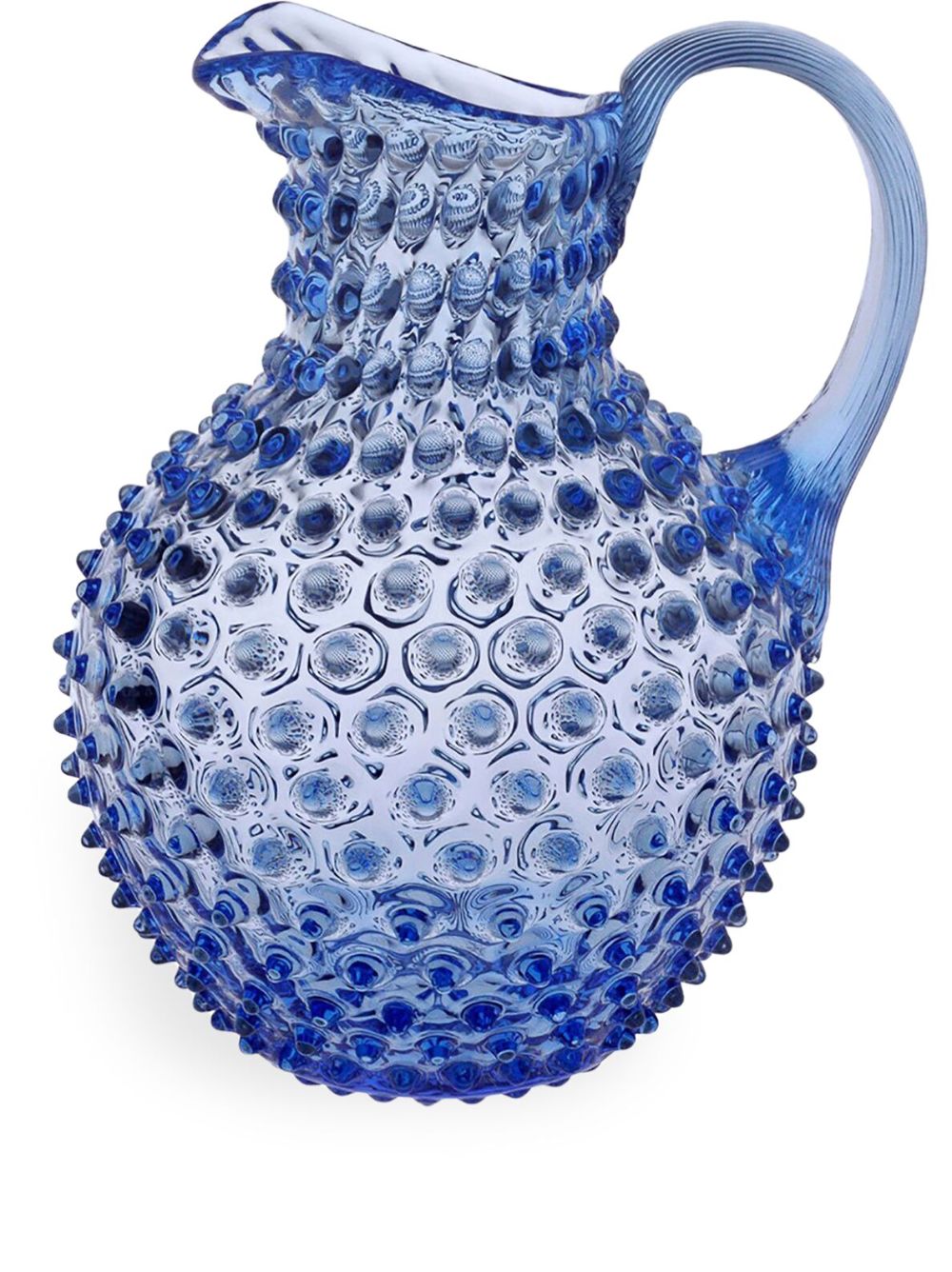 KLIMCHI Hobnail 水晶玻璃水壶 - 蓝色