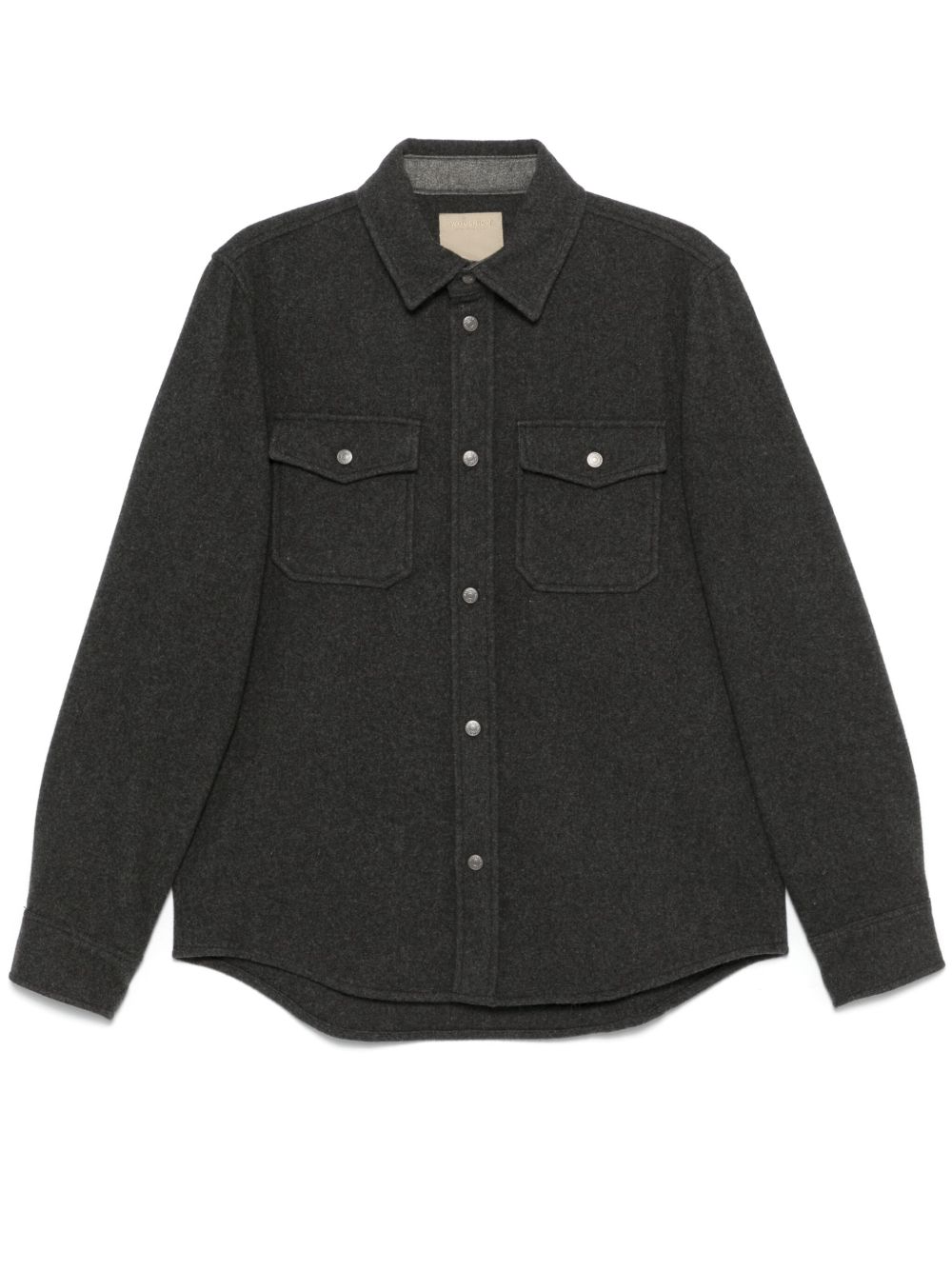 Woolrich 长袖衬衫式夹克 - 灰色