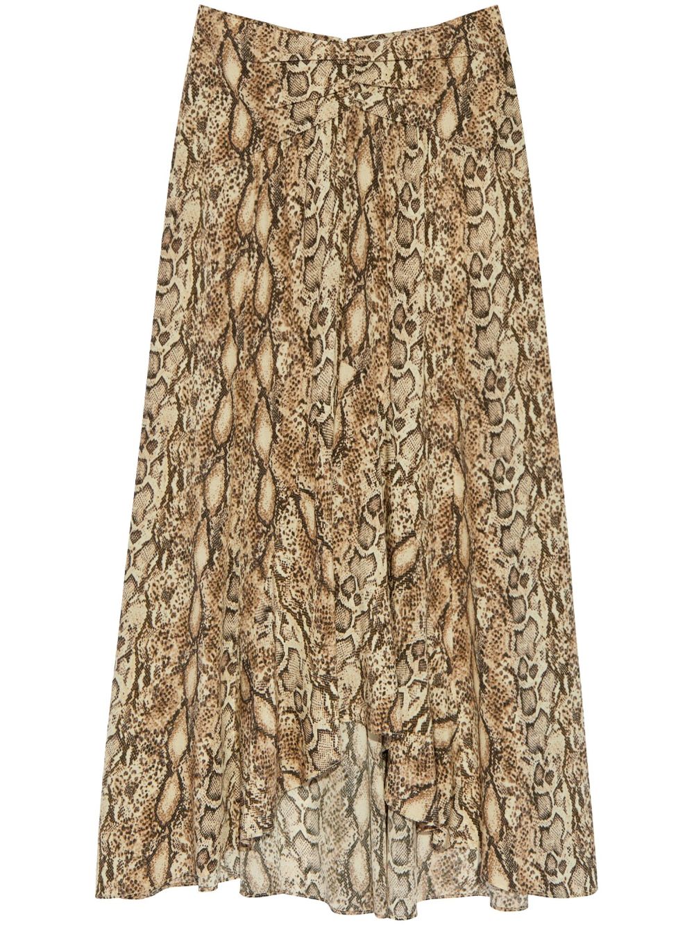ISABEL MARANT Olena 半身裙 - 中性色