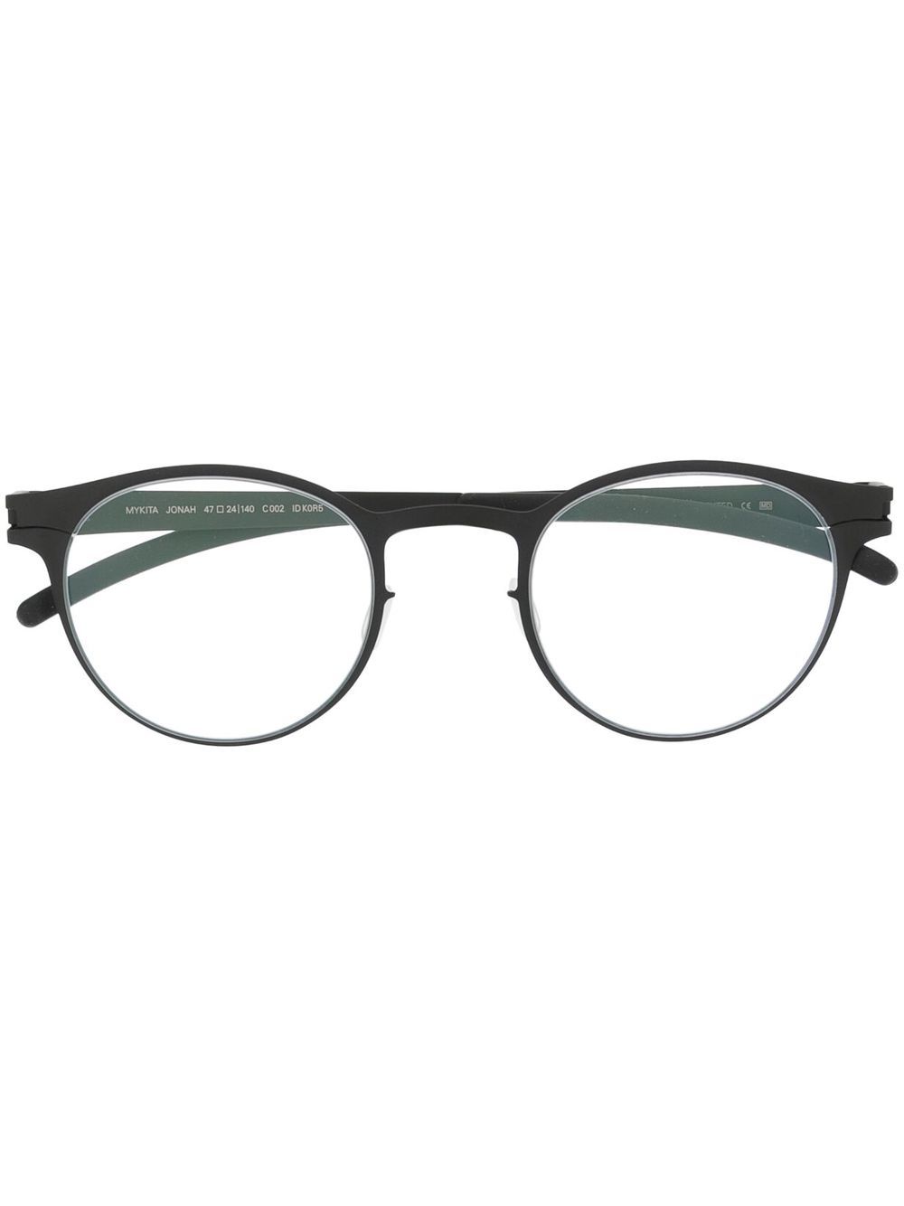 Mykita 圆框眼镜 - 黑色