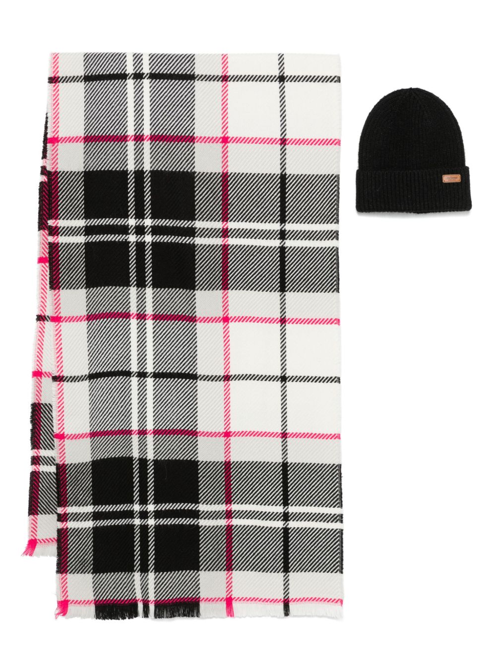 Barbour Pendle 围巾套装 - 黑色