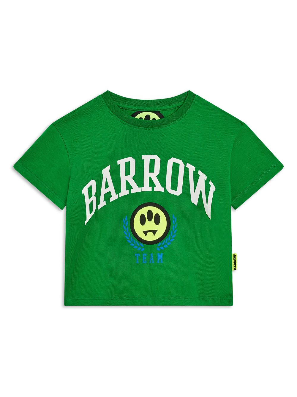 Barrow kids logo印花T恤 - 绿色
