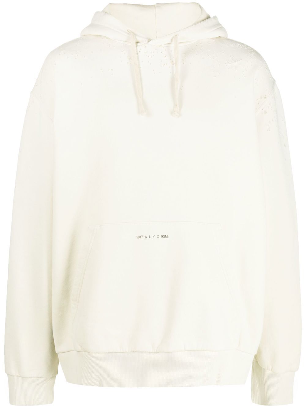 1017 ALYX 9SM logo印花棉连帽衫 - 中性色