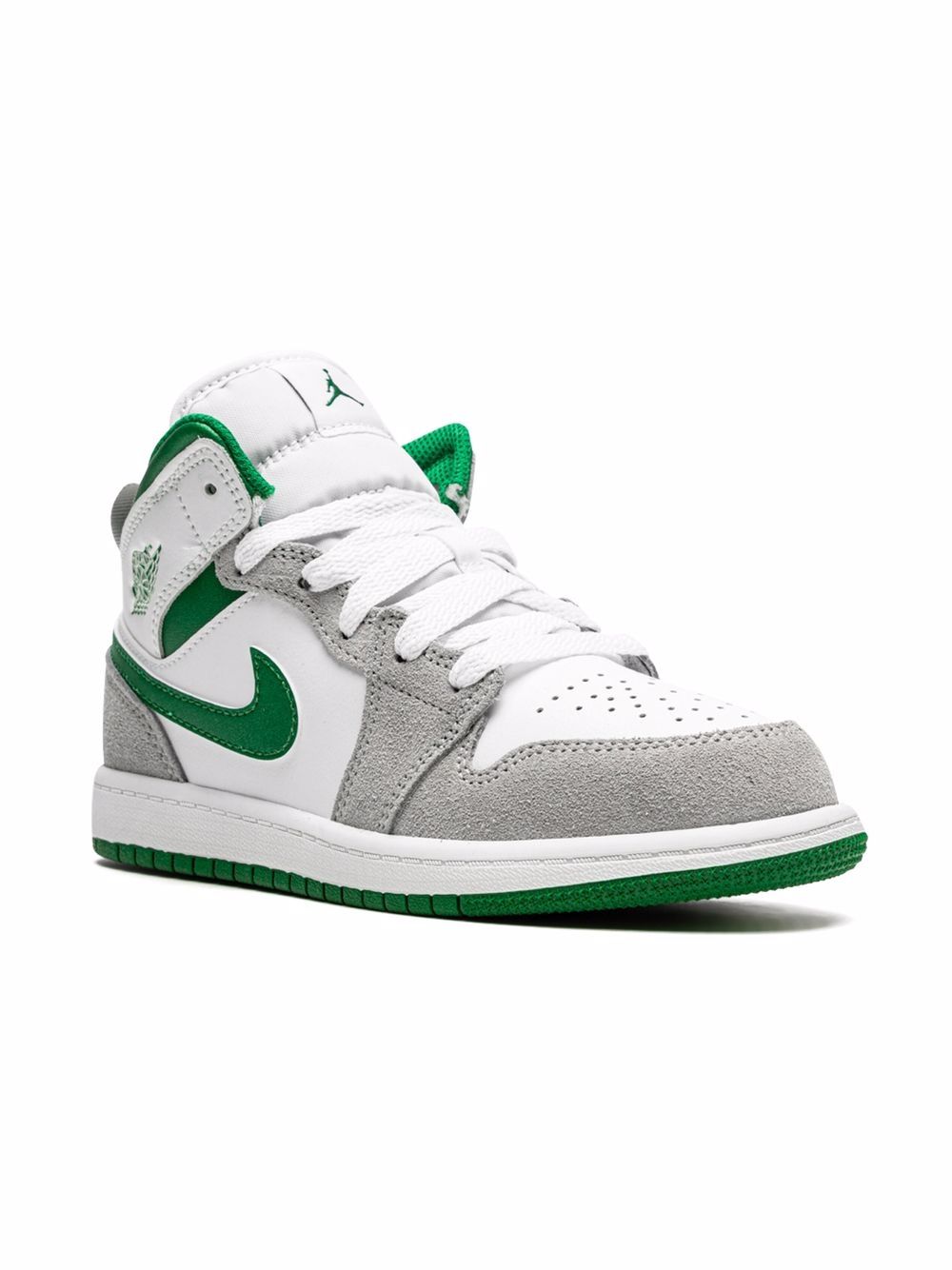 Jordan Kids Jordan 1 Mid SE 板鞋 - 灰色