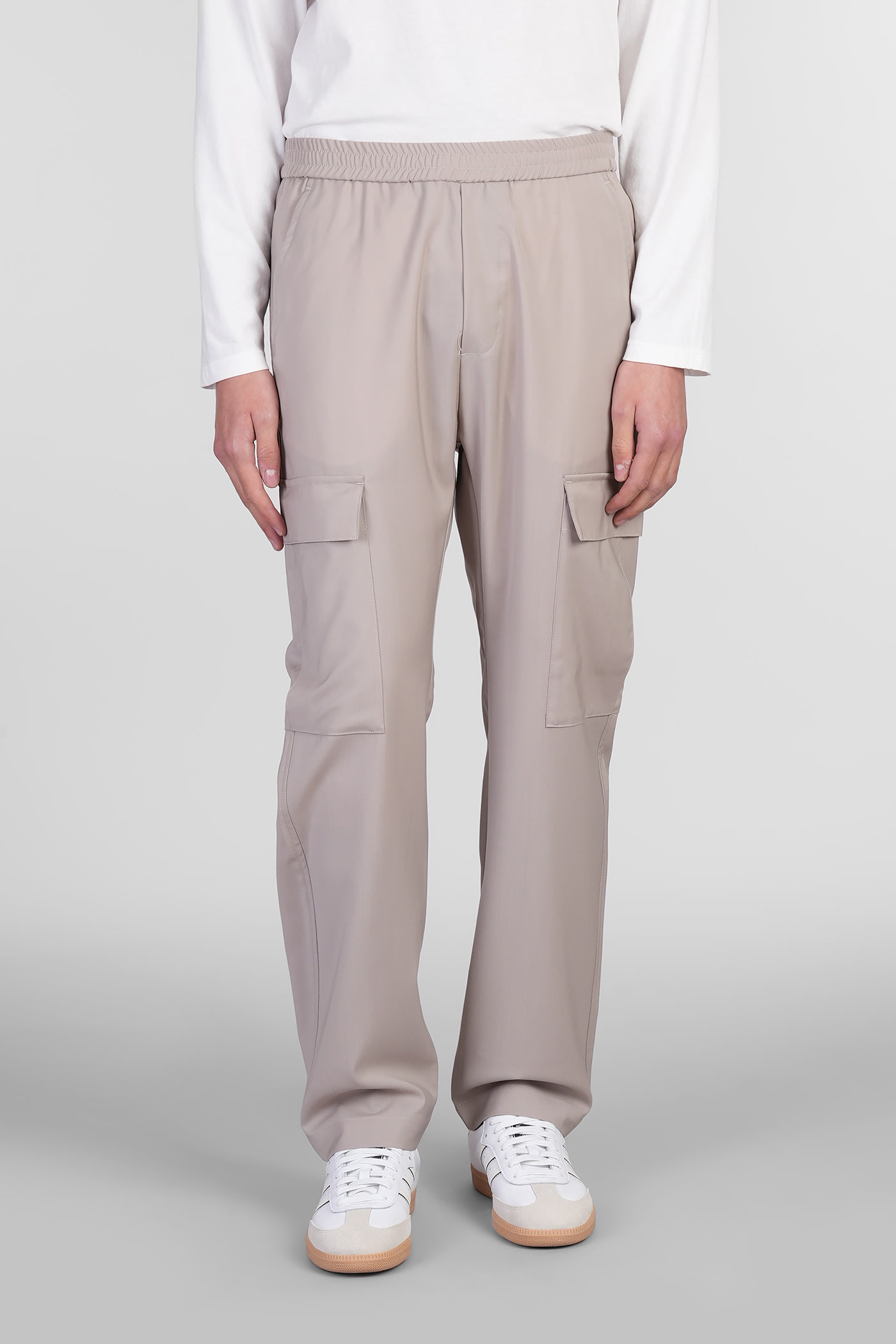 Barena Tagio Pants In Beige Wool