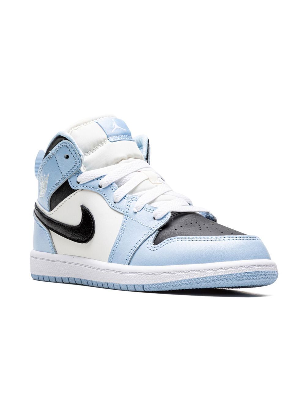Jordan Kids Jordan 1 Mid 运动鞋 - 蓝色