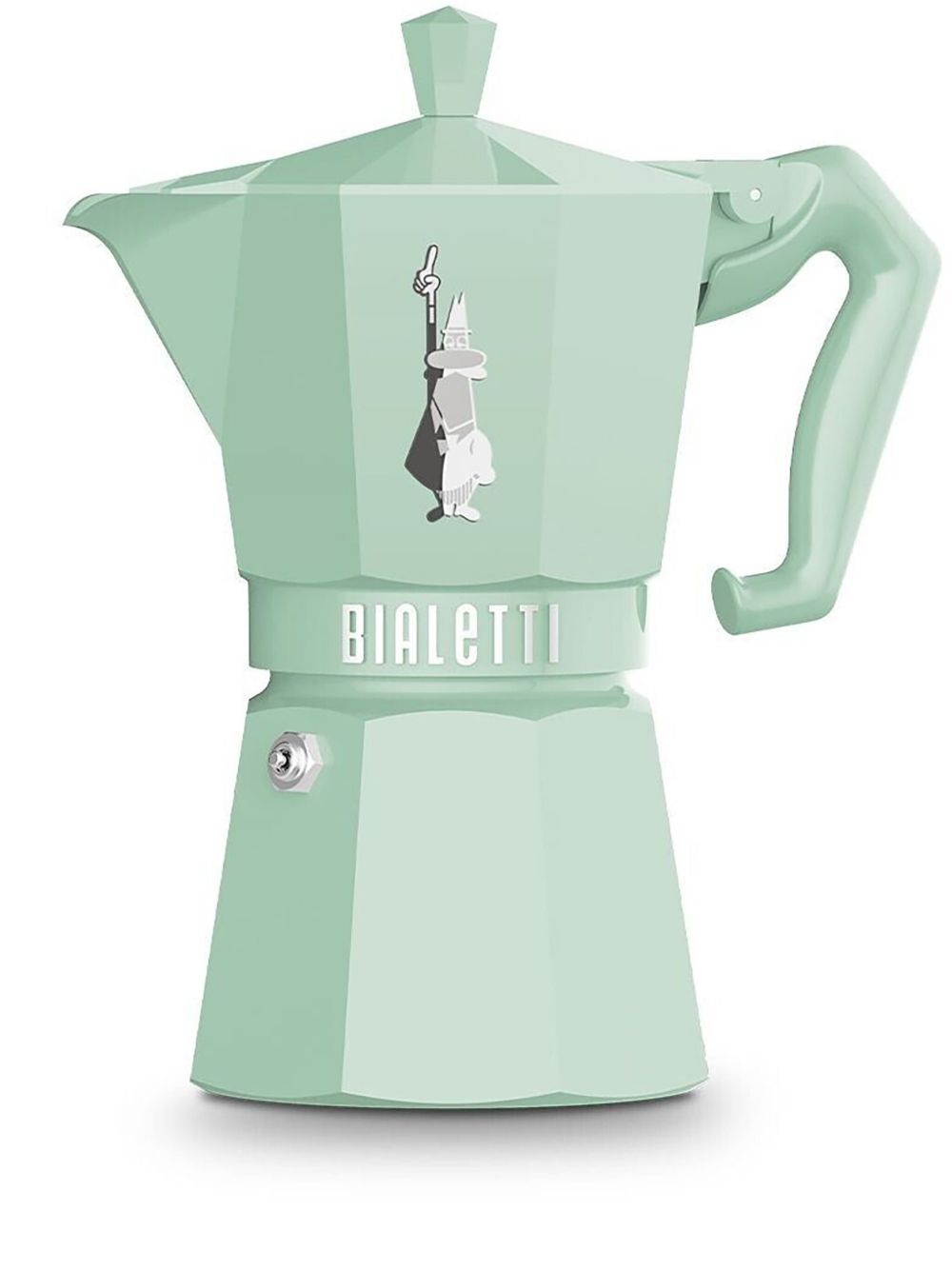 Bialetti Moka Express Alfonso 激光镂空咖啡壶 （187 克 ） - 绿色