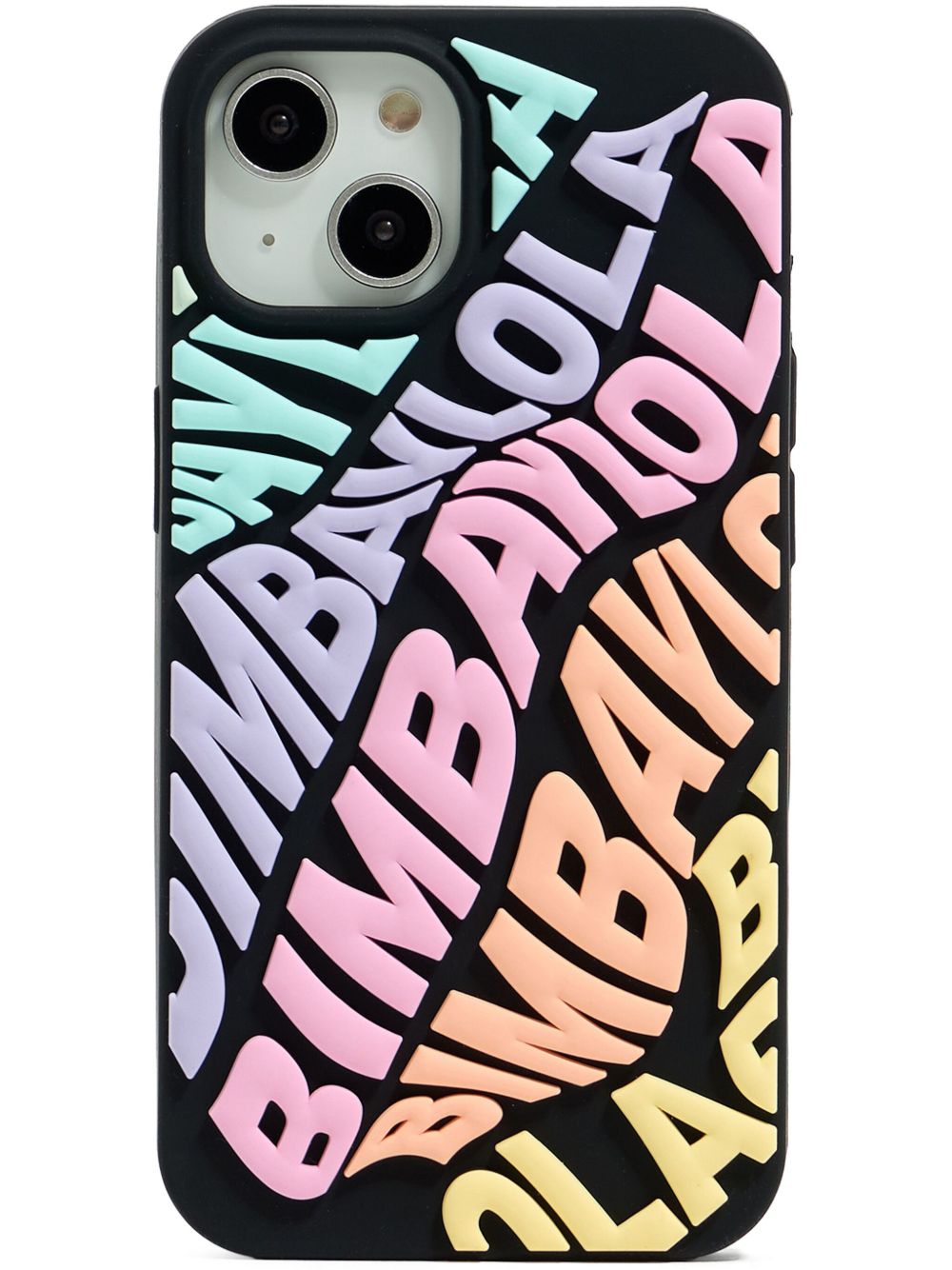 Bimba y Lola Iphone 13 logo压纹手机壳 - 黑色